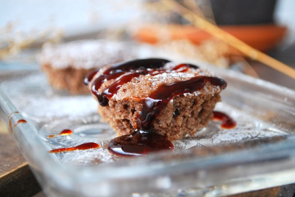 Söta chokladmuffins - Baka Sockerfritt