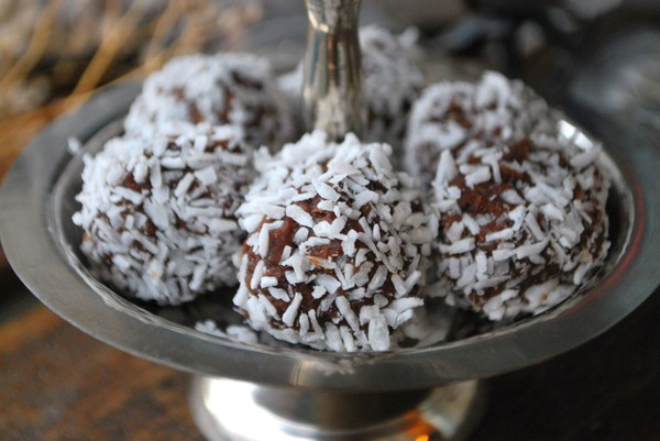 Chocolate bean balls - Baka Sockerfritt