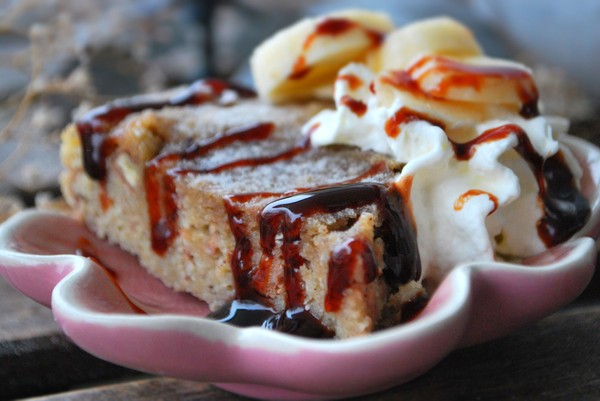 Honungskaka med banan - Baka Sockerfritt