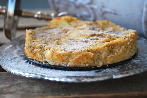 Äppelkaka med kardemumma - Baka Sockerfritt