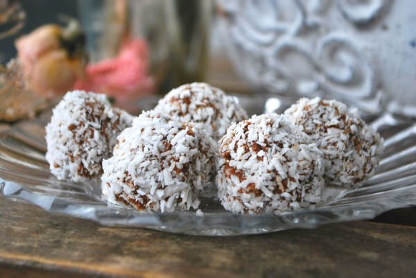 Chokladbollar med butternutsquash - Baka Sockerfritt