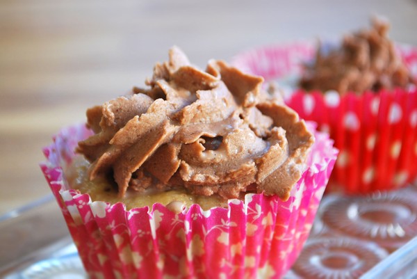 Mazarincupcake med choklad - Baka Sockerfritt