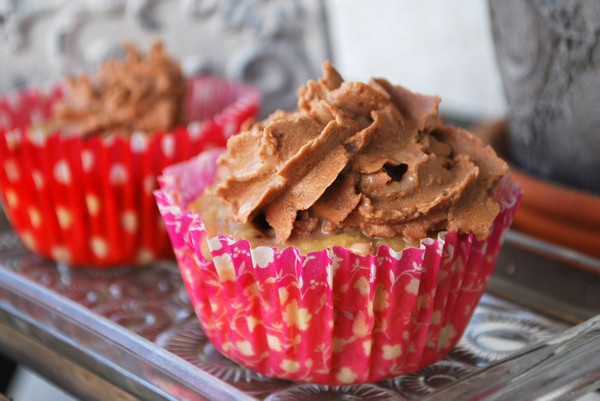 Mazarincupcake med choklad - Baka Sockerfritt