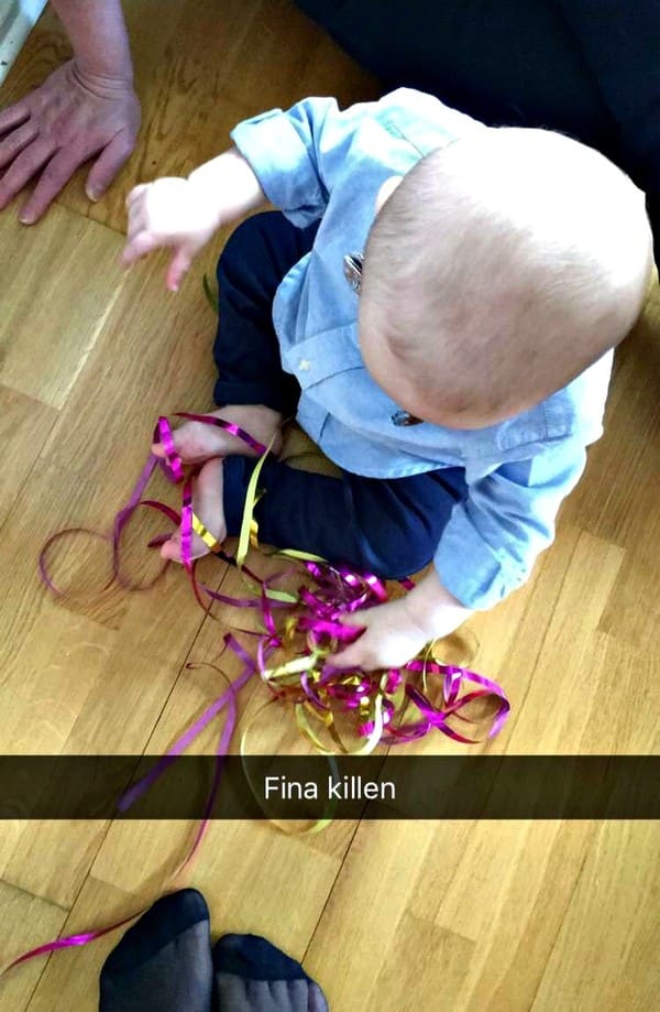 Vincents första födelsedag! - Baka Sockerfritt