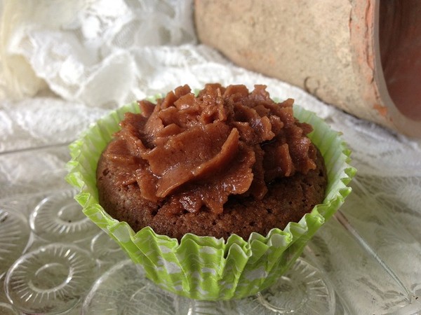 Chokladmuffins med nutellafrosting - Baka Sockerfritt