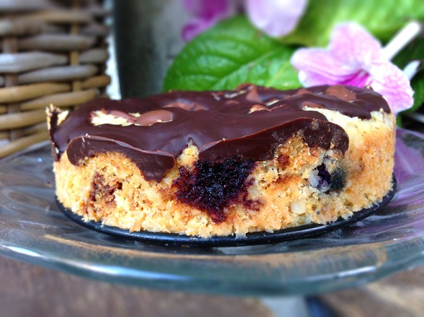 Romkaka med chokladbitar - Baka Sockerfritt