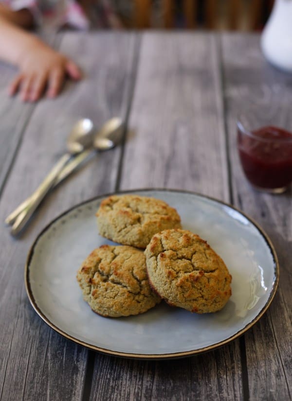 Mandelscones, utan gluten - Baka Sockerfritt