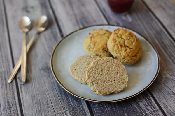 Mandelscones, utan gluten - Baka Sockerfritt