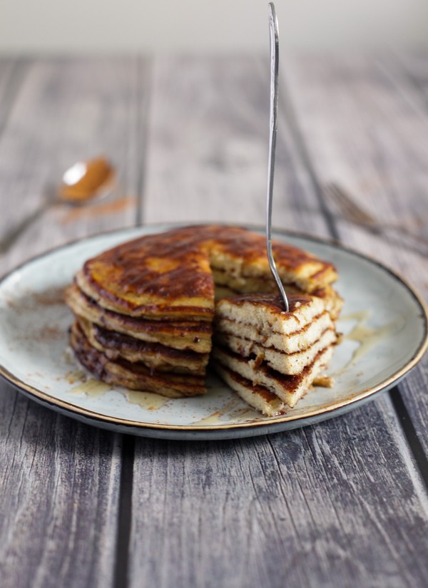 Kanelpannkakor - Baka Sockerfritt