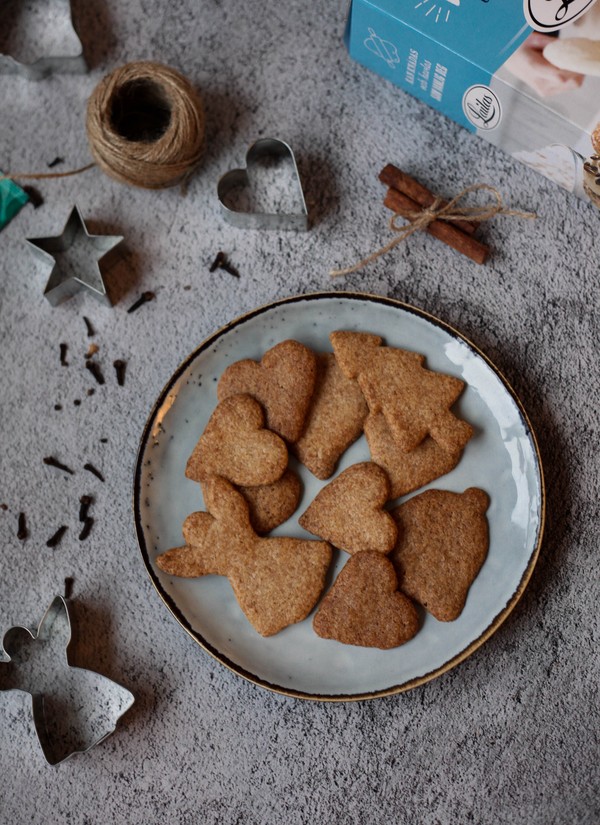 Glutenfria pepparkakor med mjölmix - Baka Sockerfritt