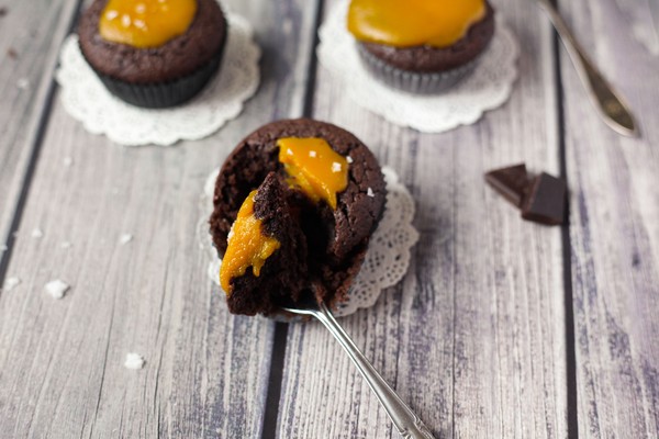 Chokladmuffins med saffranskola - Baka Sockerfritt