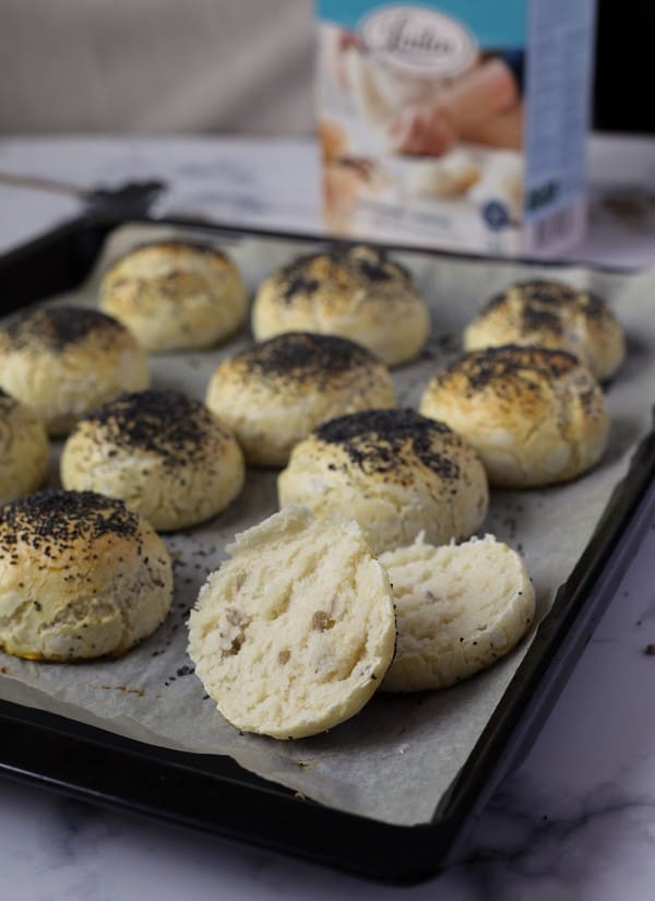 Frukostfrallor utan gluten - Baka Sockerfritt