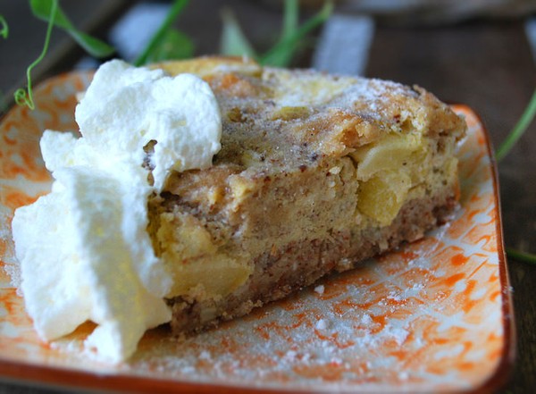 Äppelcheesecake - Baka Sockerfritt