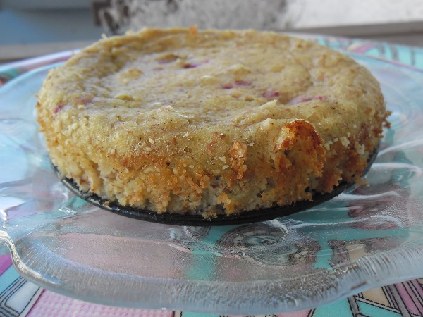 Banan- och hallonkaka - Baka Sockerfritt