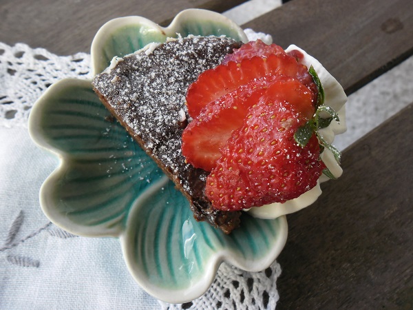 Chokladkaka med kikärtor och mascarpone - Baka Sockerfritt