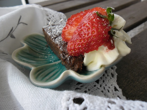 Chokladkaka med kikärtor och mascarpone - Baka Sockerfritt